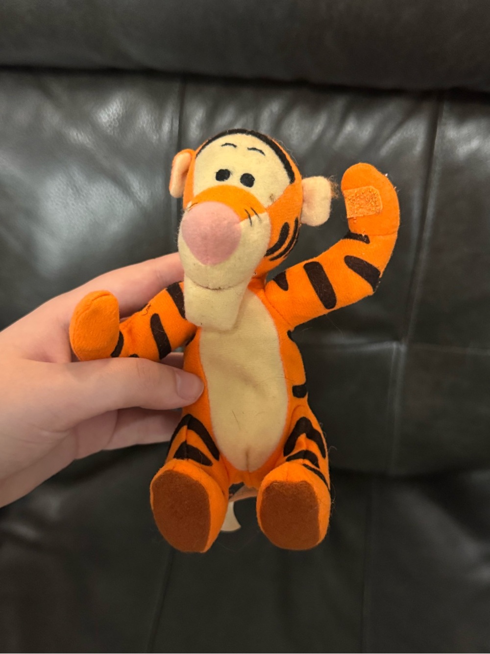 Tigger (Winnie the Pooh) Walt Disney Company 6in Plush Velcro Mattel 1997